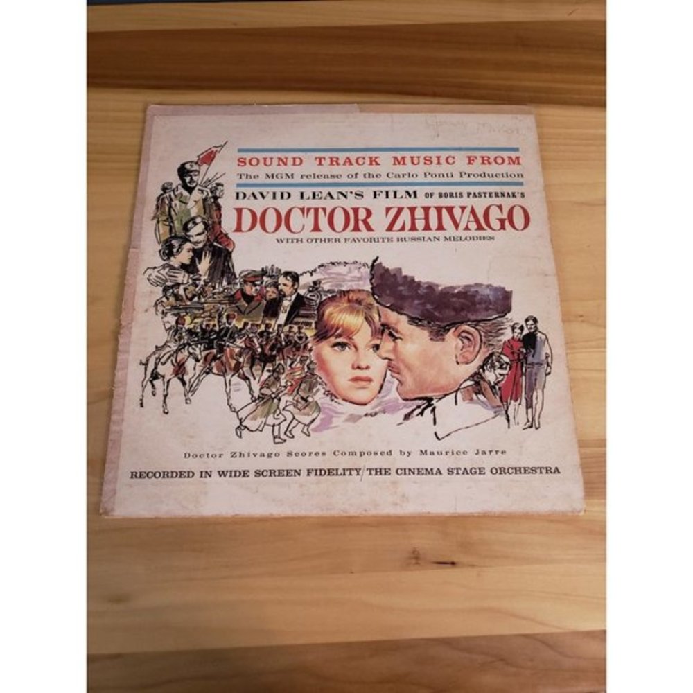 Doctor Zhivago Soundtrack 33 1/2 LP Vinyl